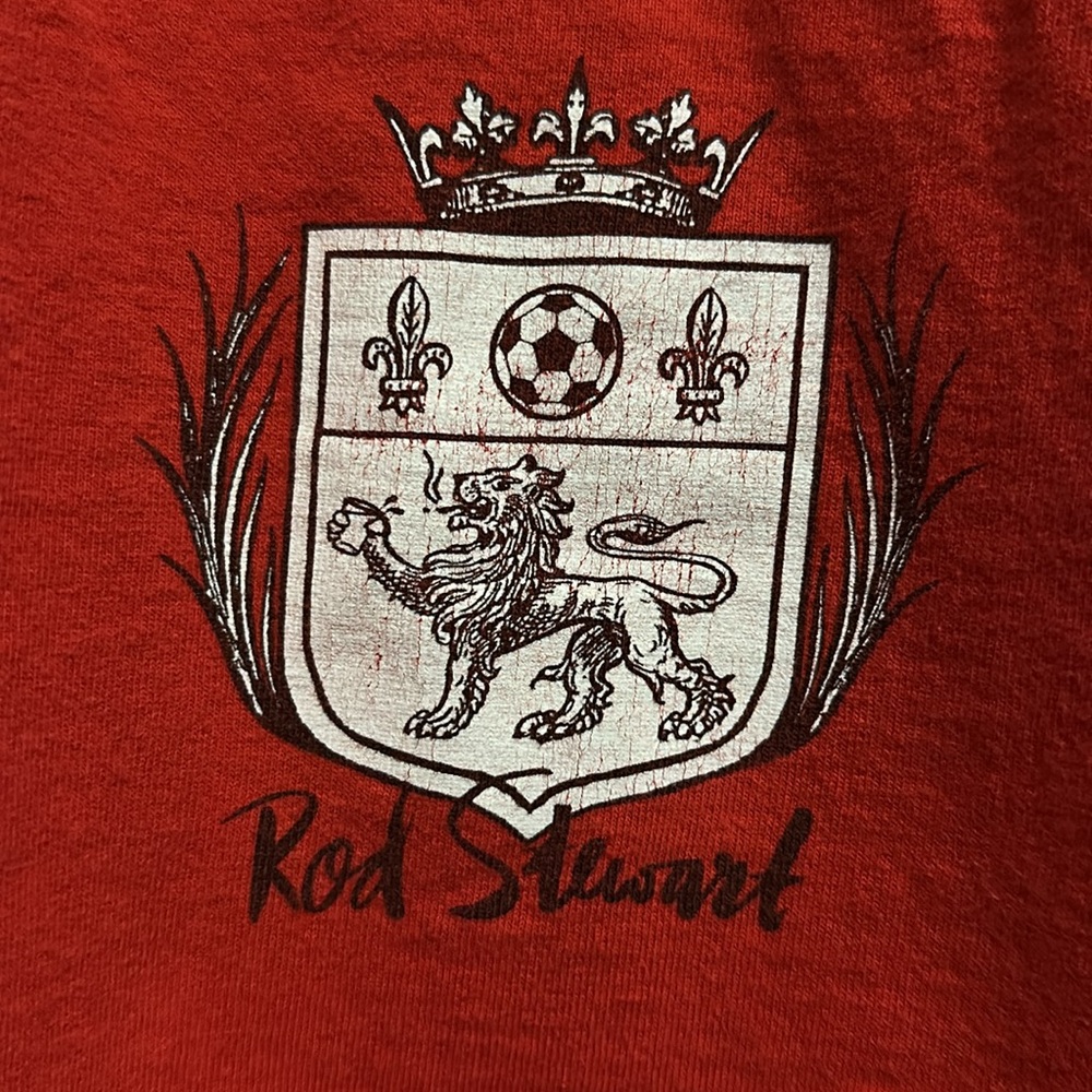 Vintage Rare 80s 90s Rod Stewart Classic Crest Tour Tee